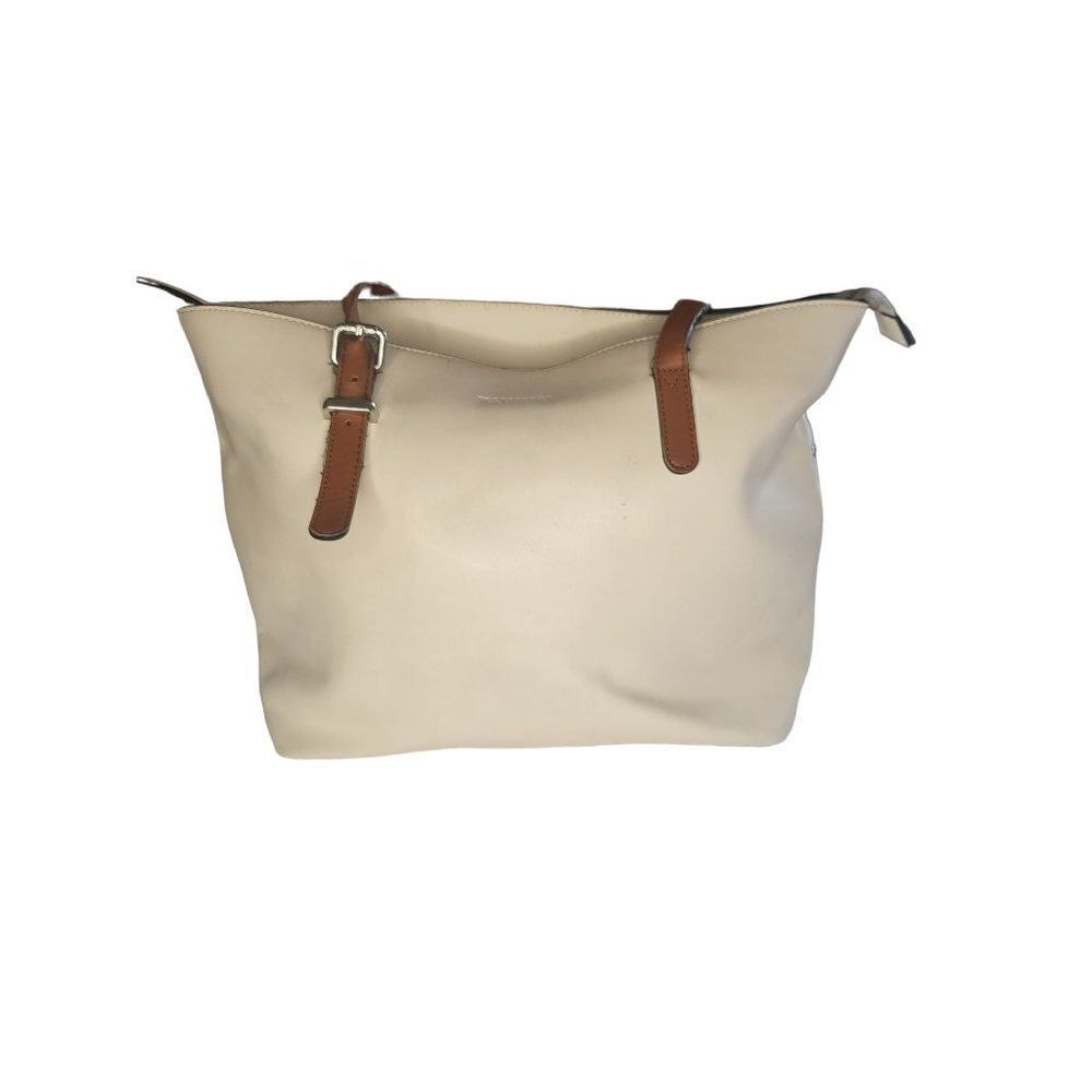 Westbronco Shoulder‎ Bag Women Cream Adjustable Strap Medium